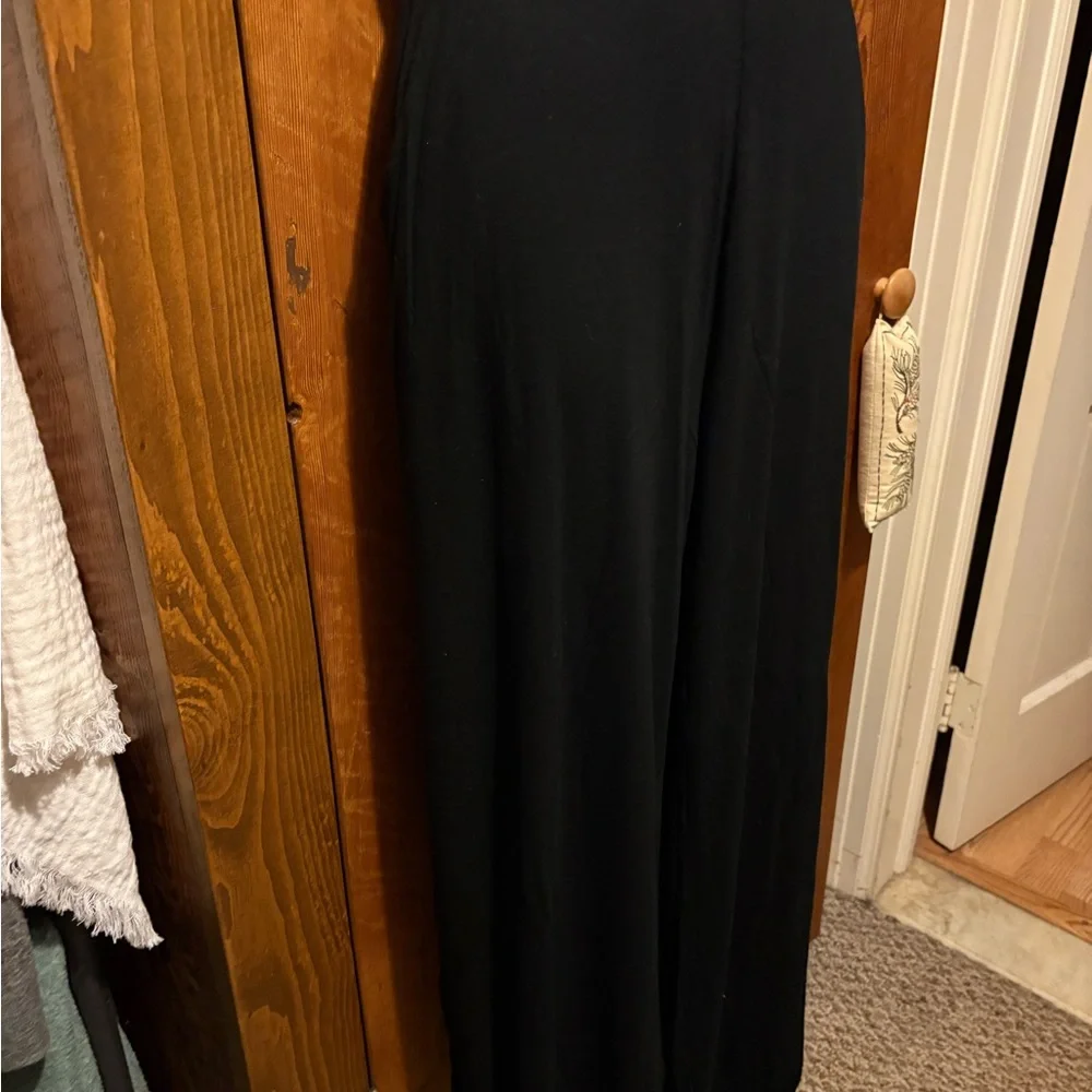 7th Ray Black Wide Leg Women's Pants - Picture 6 of 13